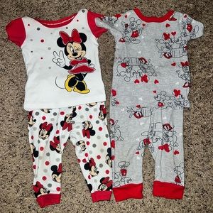 Minnie Mouse girl’s pajamas set